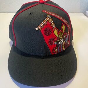 New Era Exclusive 59FIFTY SIZE 7 1/4 Fitted NOS Japan Japanese Set Samurai Red